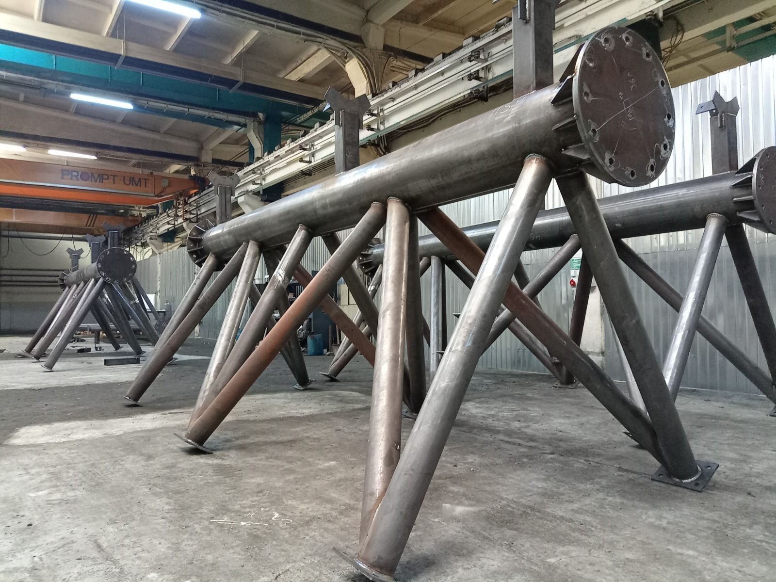 Fabrică Metal Shop Design Cluj – hală producție structuri metalice